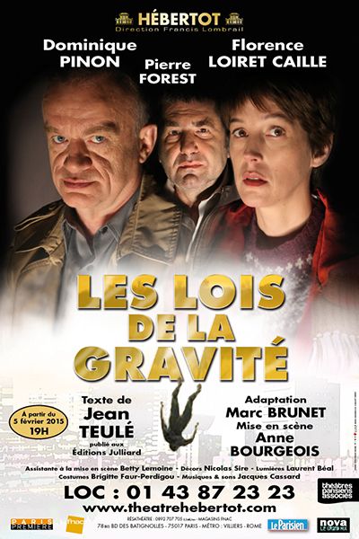 Les lois de la gravite